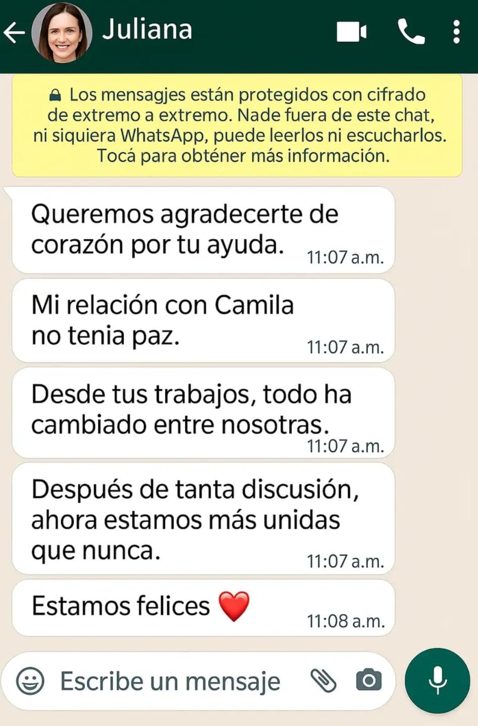Resultado positivo de retorno de pareja - Testimonio de cliente en España